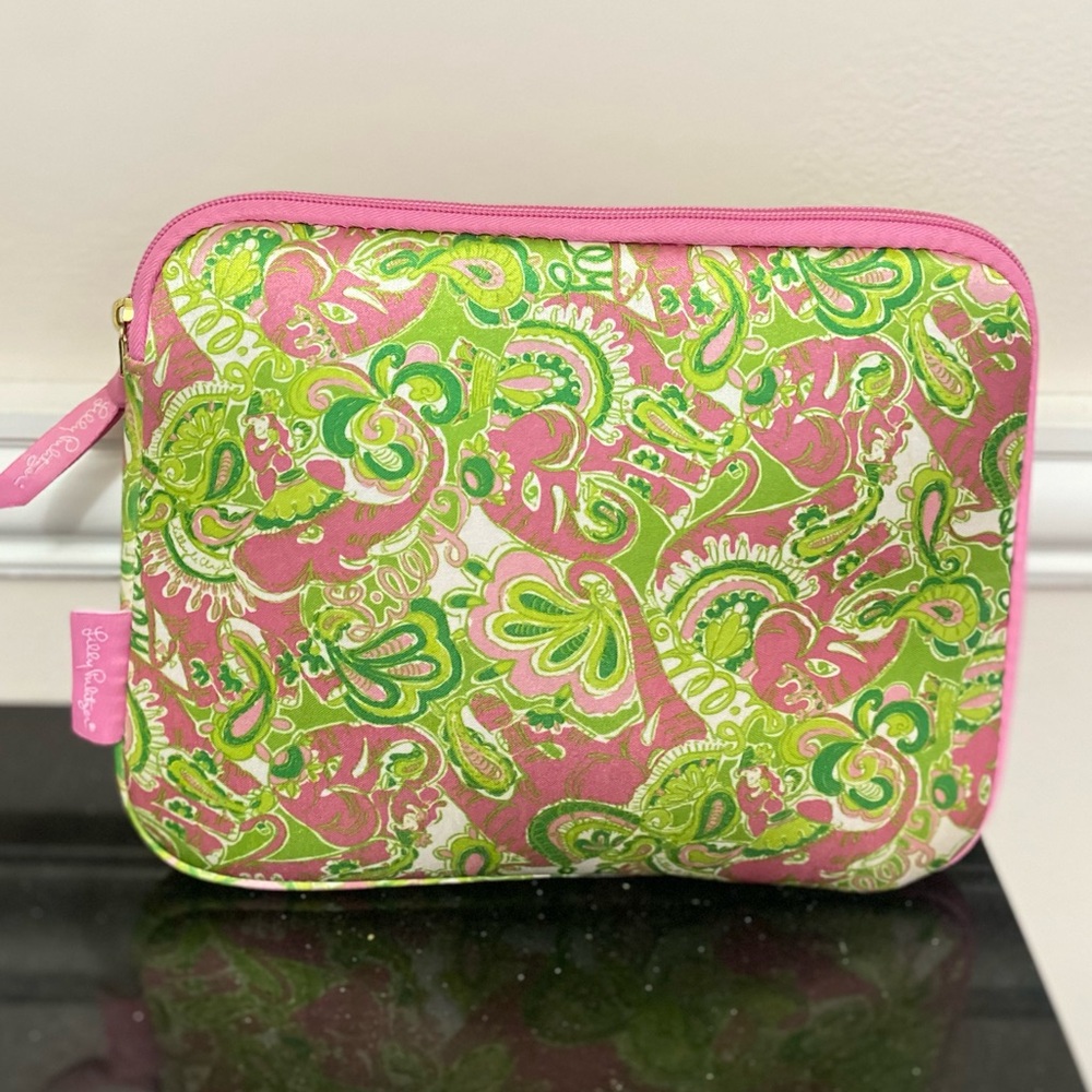 Lilly Pulitzer Neoprene iPad case Leggy print